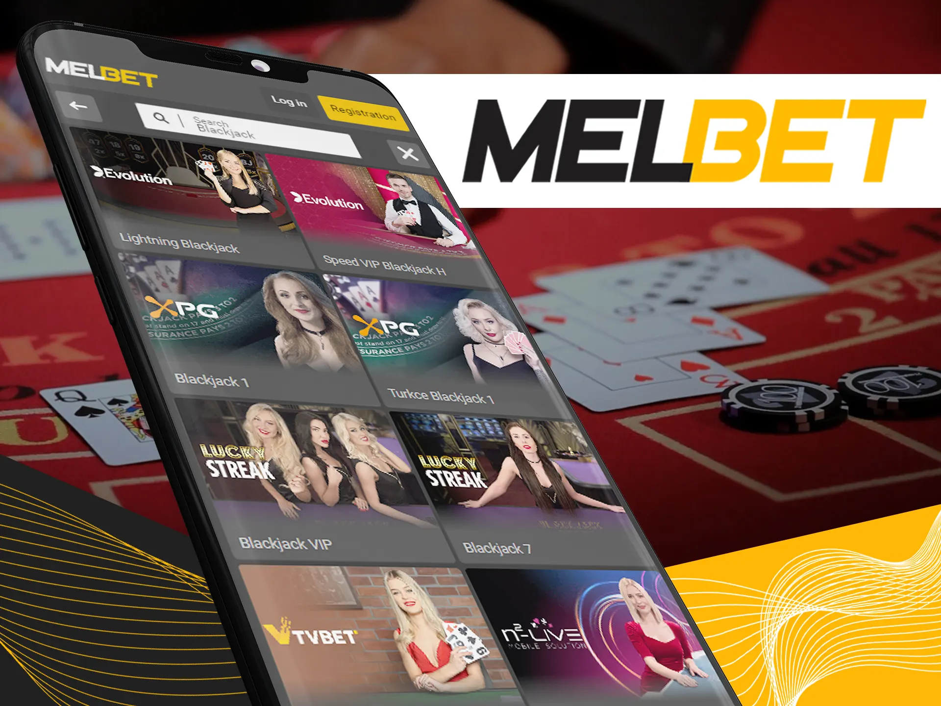 Win money by playing blackjack with dealer.