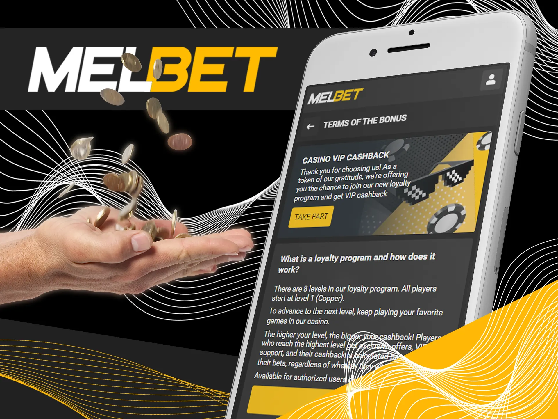 Get your money back with VIP cashback.